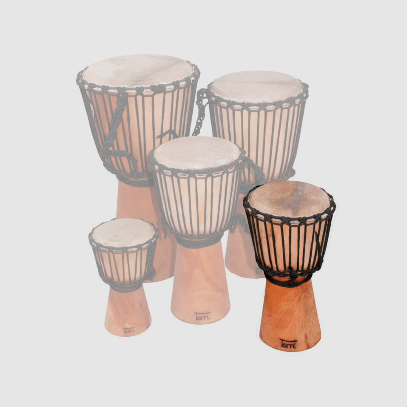 Terré Djembe Mogno 40 cm